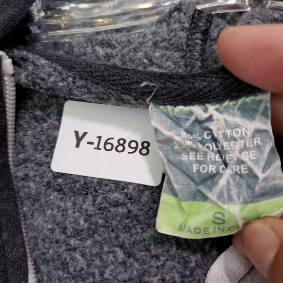 Coachella Women Sweatshirt‎ Small Gray 2014 Music Festival Full Zip Hoodie - Picture 2 of 9